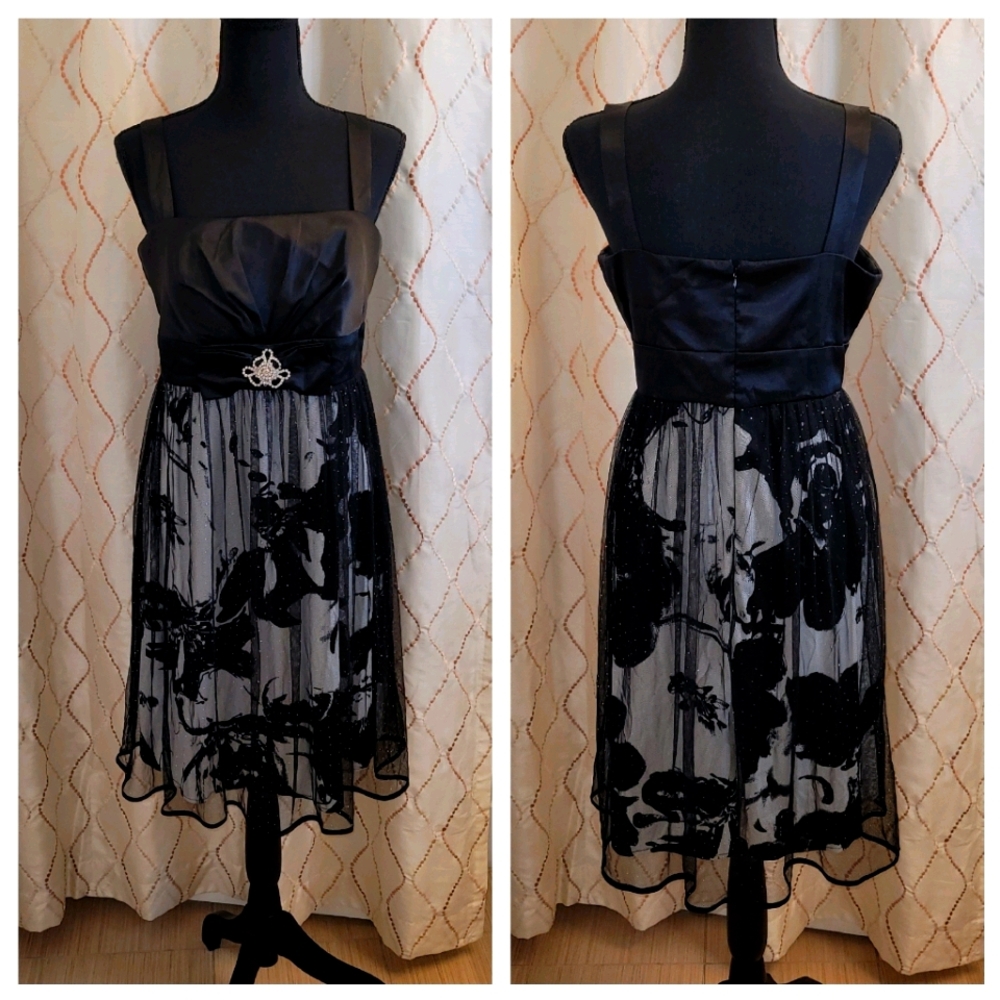 Black / White Cocktail Dress